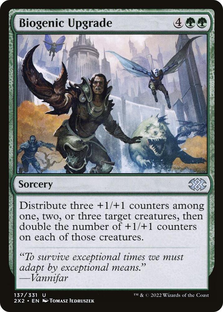 Biogenic Upgrade 137/331 (Double Masters 2022)  - Foil