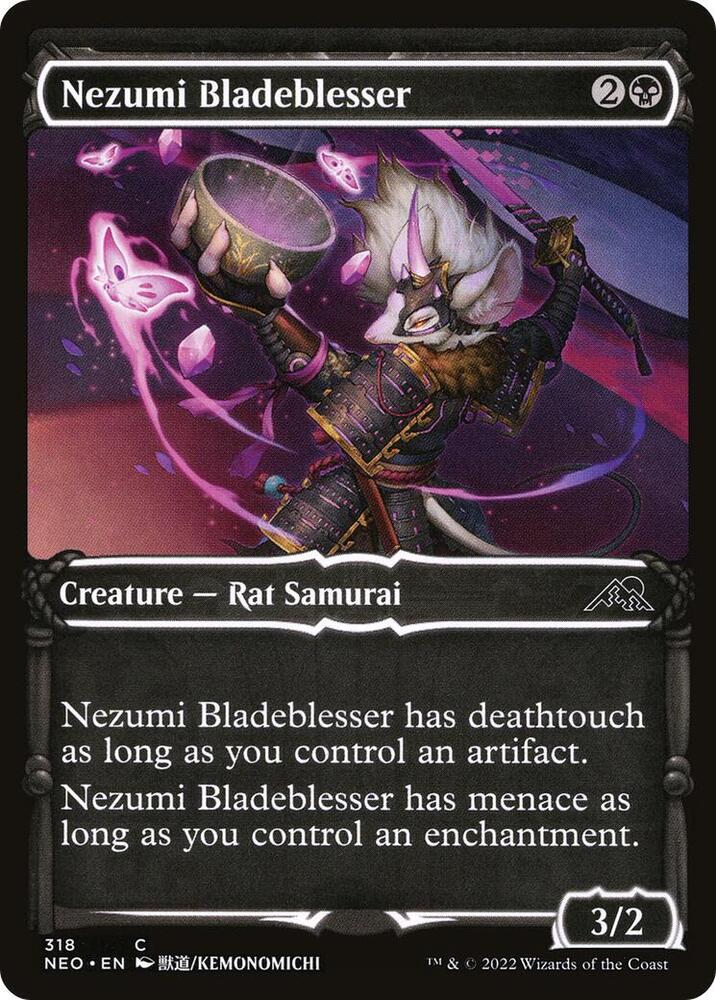 Nezumi Bladeblesser 318 (Kamigawa: Neon Dynasty)  - Showcase