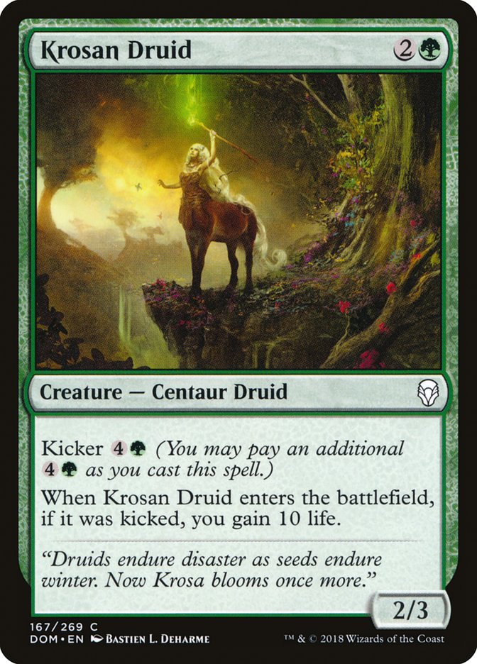 Krosan Druid 167/269 (Dominaria) 