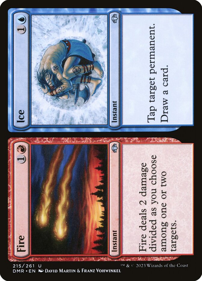 Fire // Ice 215/261 (Dominaria Remastered) 