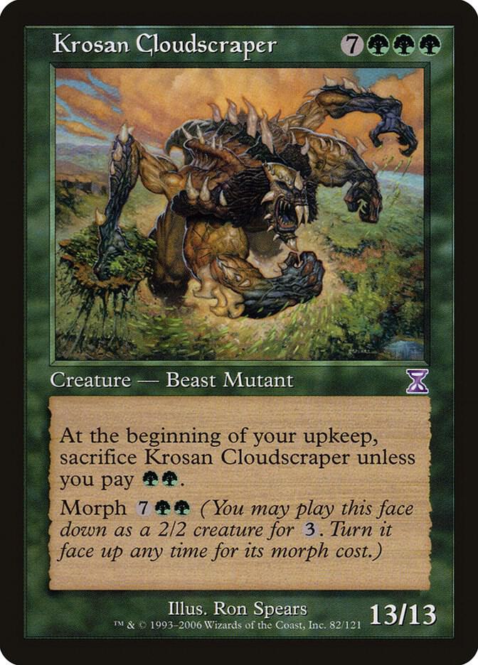 Krosan Cloudscraper 82/121 (Timeshifted)  - Foil