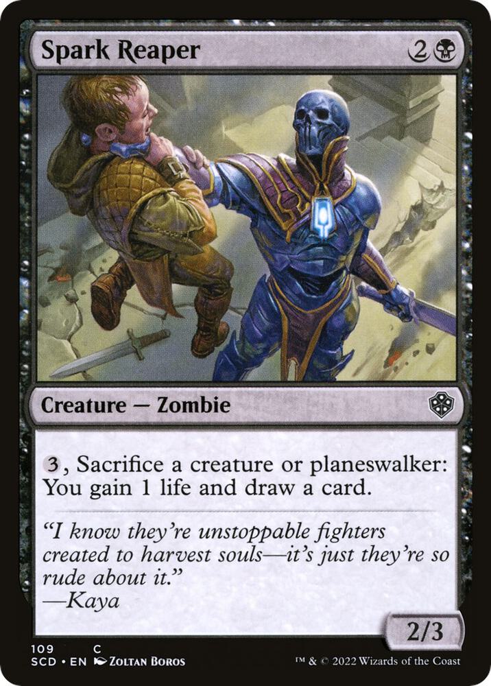 Spark Reaper 109/352 (Starter Commander Decks) 