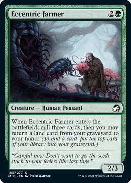 Eccentric Farmer 185/277 (Innistrad: Midnight Hunt) 