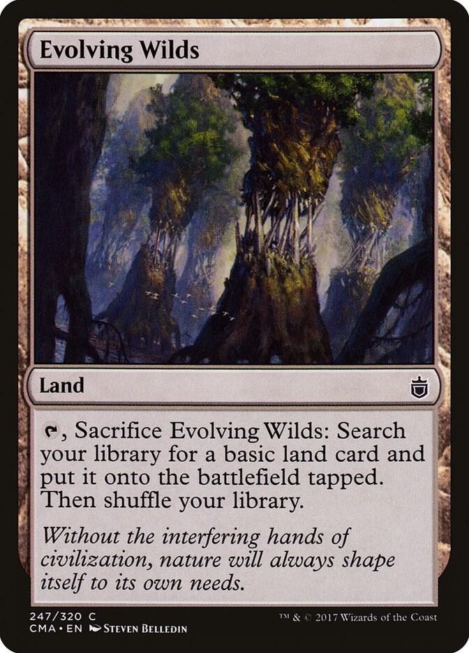 Evolving Wilds 247/320 (Commander Anthology) 