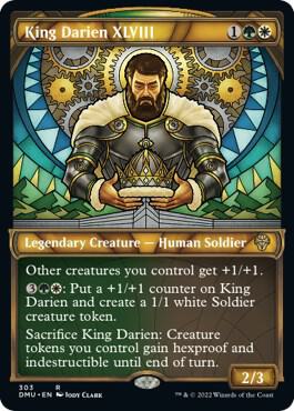 King Darien XLVIII Showcase 303 (Dominaria United) 