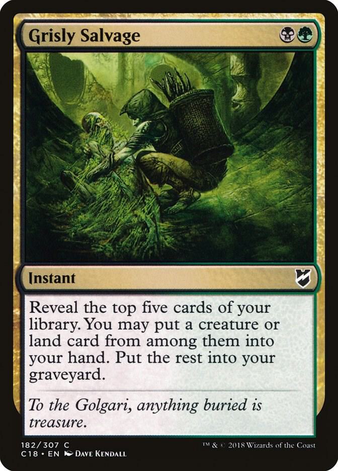Grisly Salvage 182/307 (Commander 2018) 