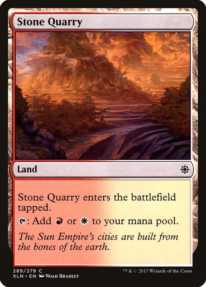 Stone Quarry 289/279 (Ixalan) 