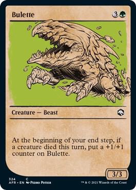 Bulette Showcase 324 (Adventures in the Forgotten Realms)  - Foil