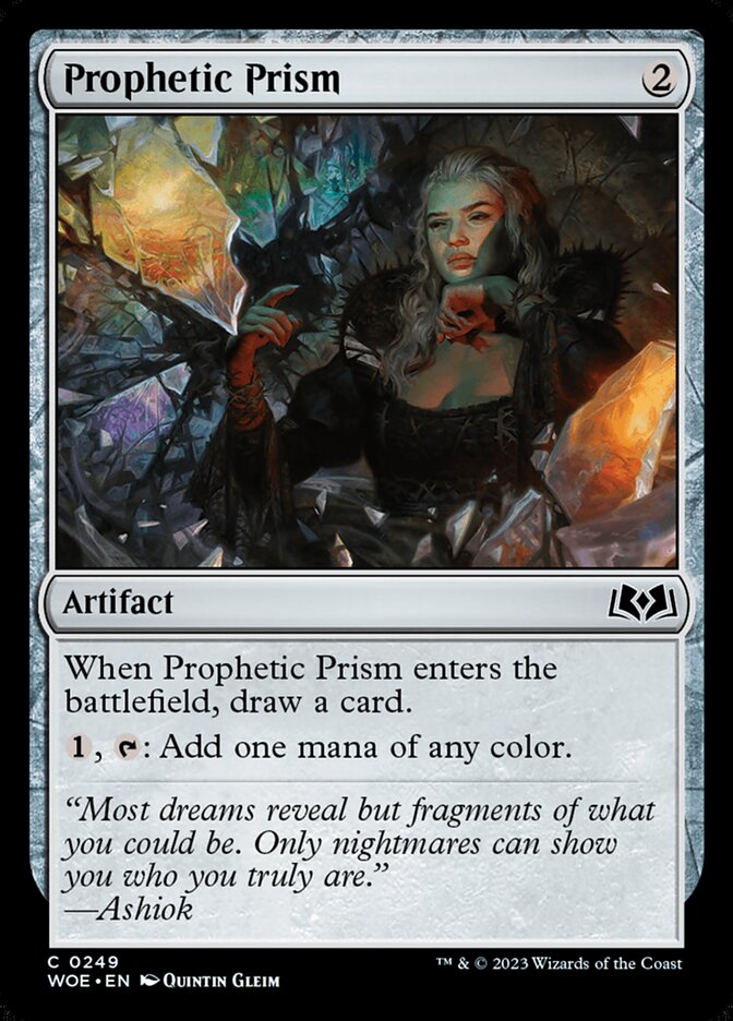 Prophetic Prism 249/276 (Wilds of Eldraine)  - Foil