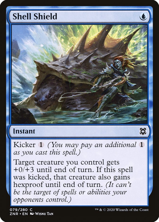 Shell Shield 79/280 (Zendikar Rising)  - Foil