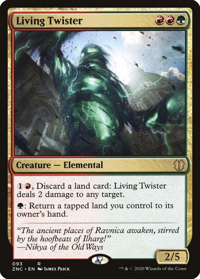 Living Twister 93/142 (Commander: Zendikar Rising) 