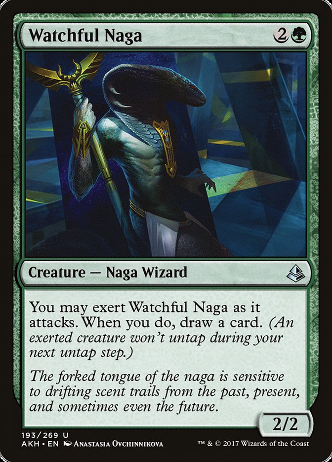 Watchful Naga 193/269 (Amonkhet) 