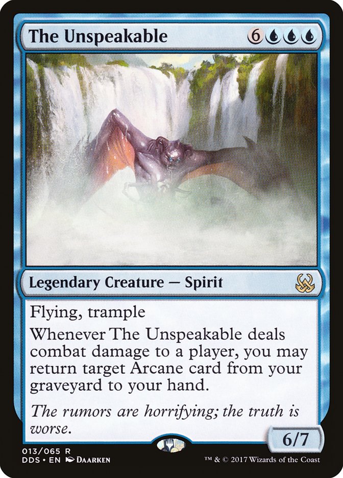 The Unspeakable 13/65 (Duel Decks: Mind vs. Might) 
