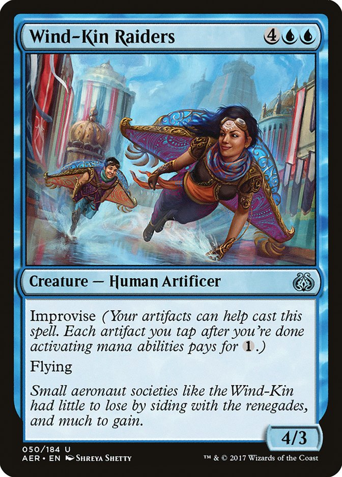 Wind-Kin Raiders 50/184 (Aether Revolt) 