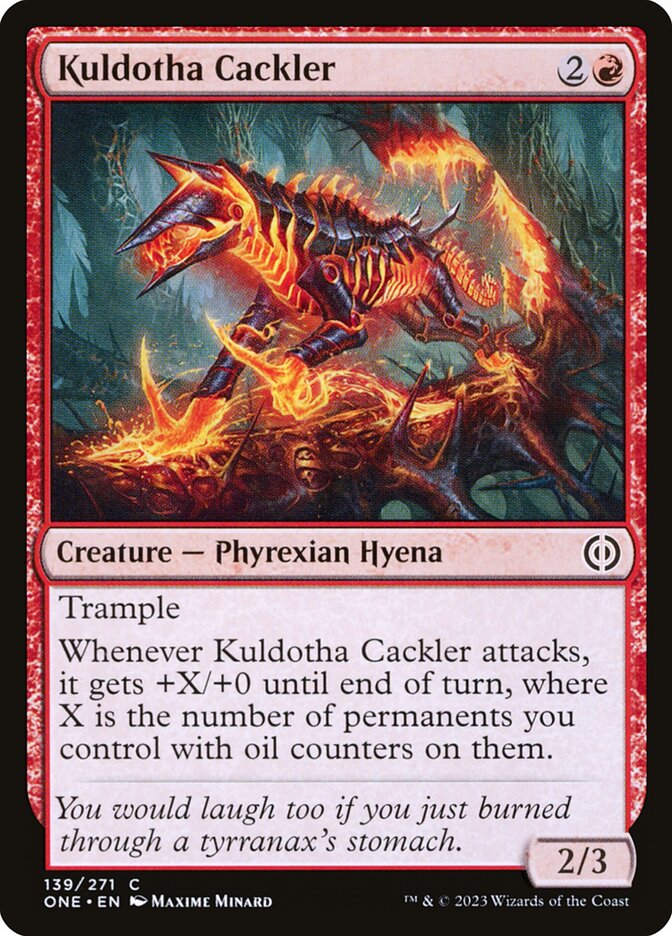 Kuldotha Cackler 139 (Phyrexia: All Will Be One) 
