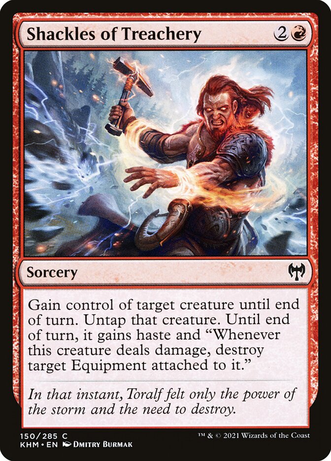 Shackles of Treachery 150/285 (Kaldheim)  - Foil