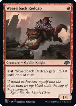 Weaselback Redcap 622 (Jumpstart 2022) 