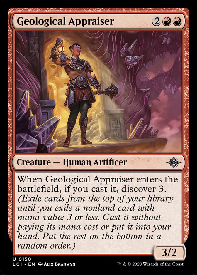 Geological Appraiser 150/291 (The Lost Caverns of Ixalan)  - Foil