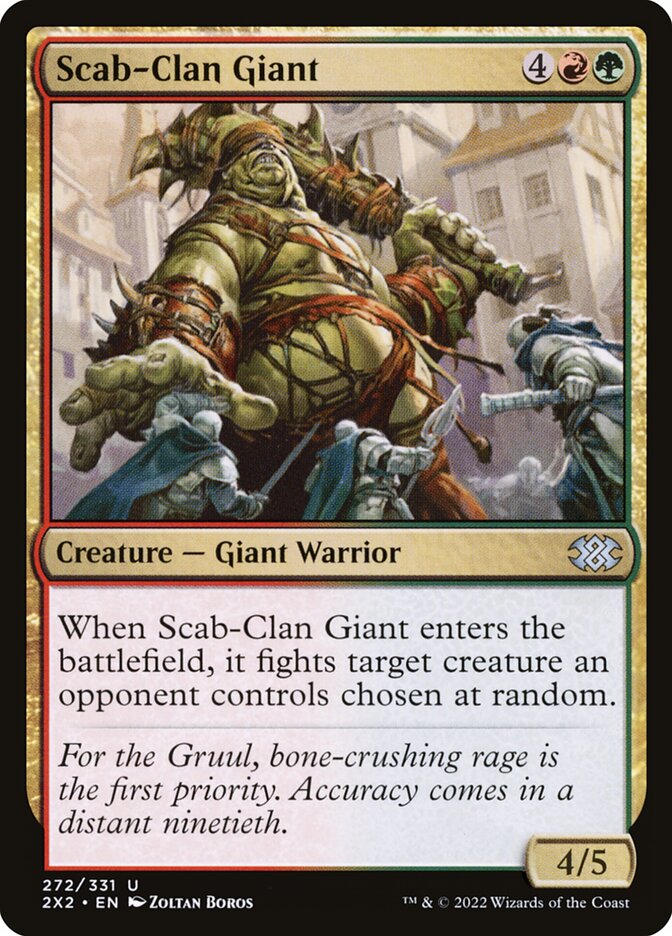 Scab-Clan Giant 272/331 (Double Masters 2022)  - Foil