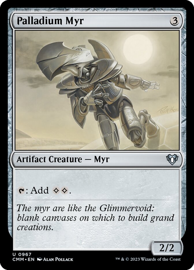 Palladium Myr 967/451 (Commander Masters) 