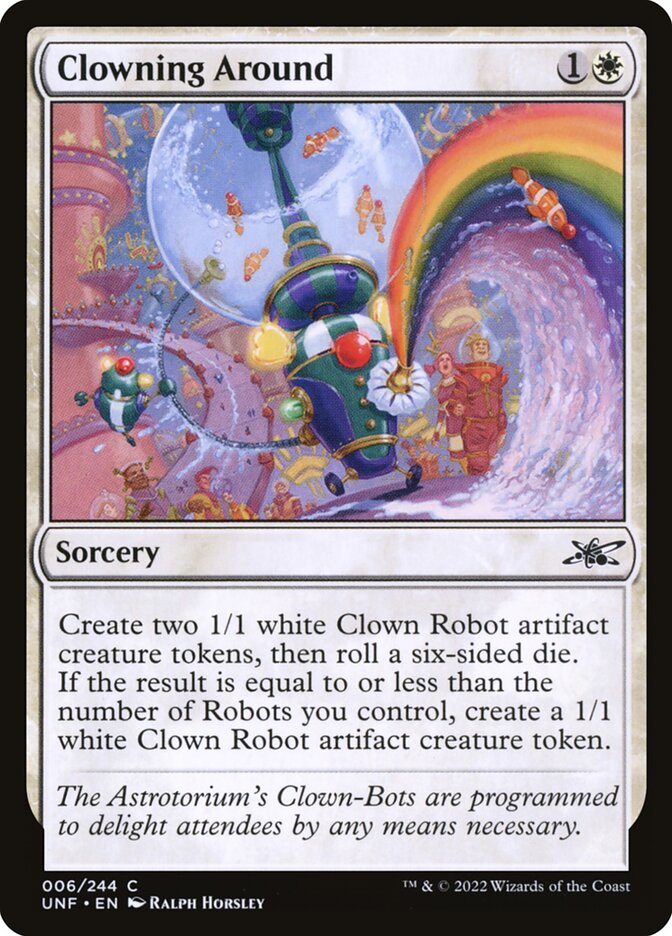 Clowning Around 6/244 (Unfinity) 