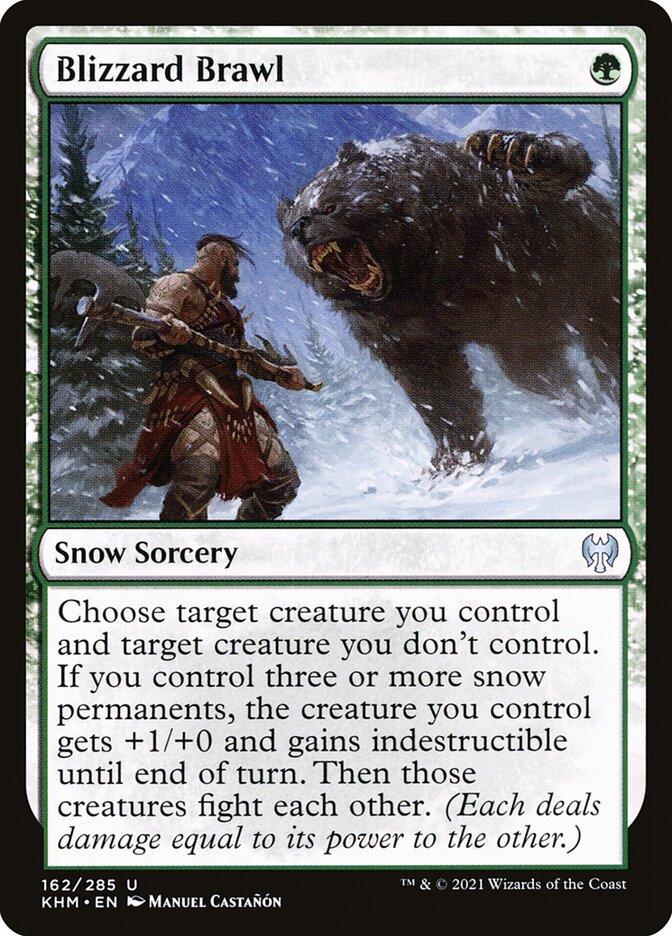 Blizzard Brawl 162/285 (Kaldheim) 