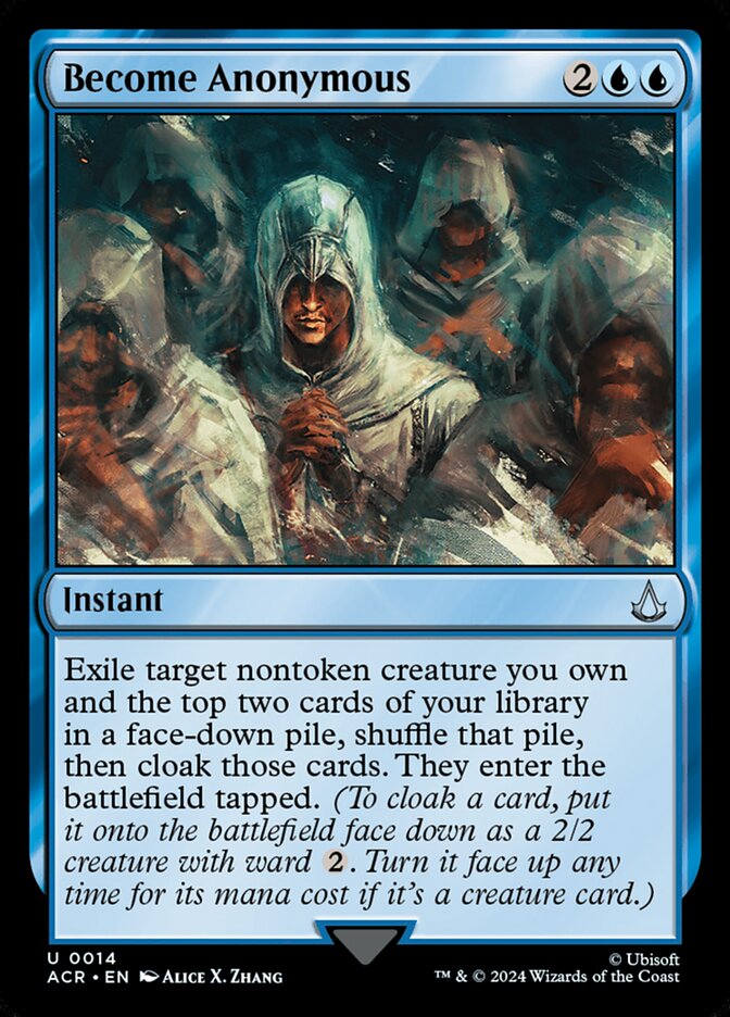 Become Anonymous 14/110 (Universes Beyond: Assassin's Creed)  - Foil