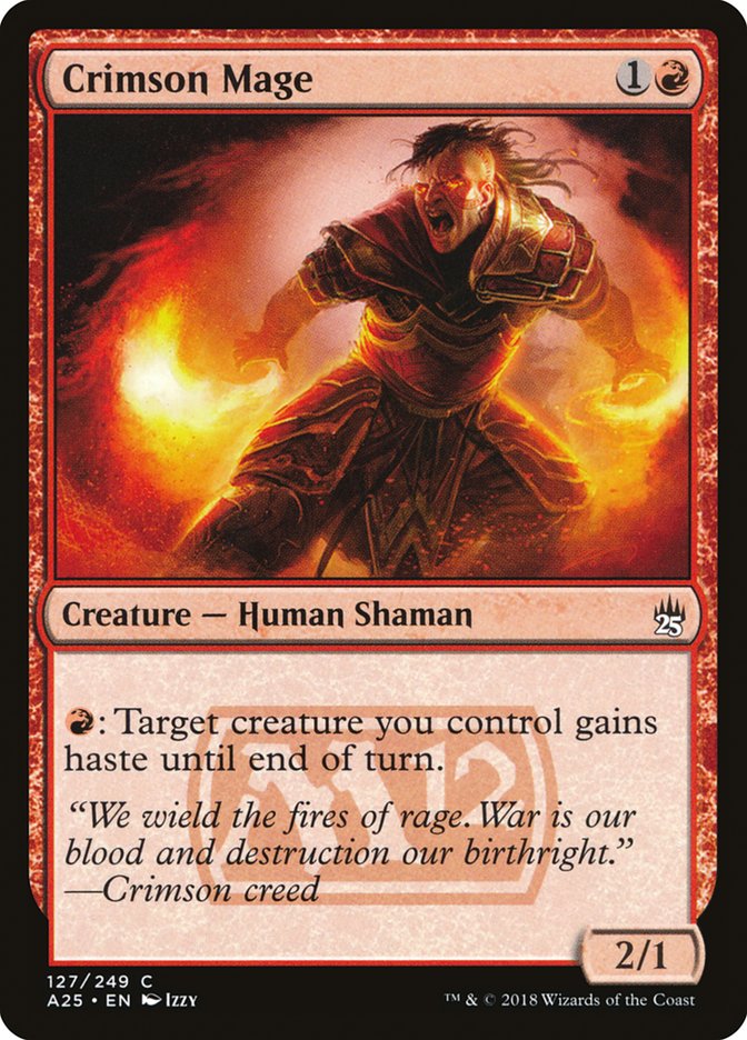 Crimson Mage 127/249 (Masters 25) 