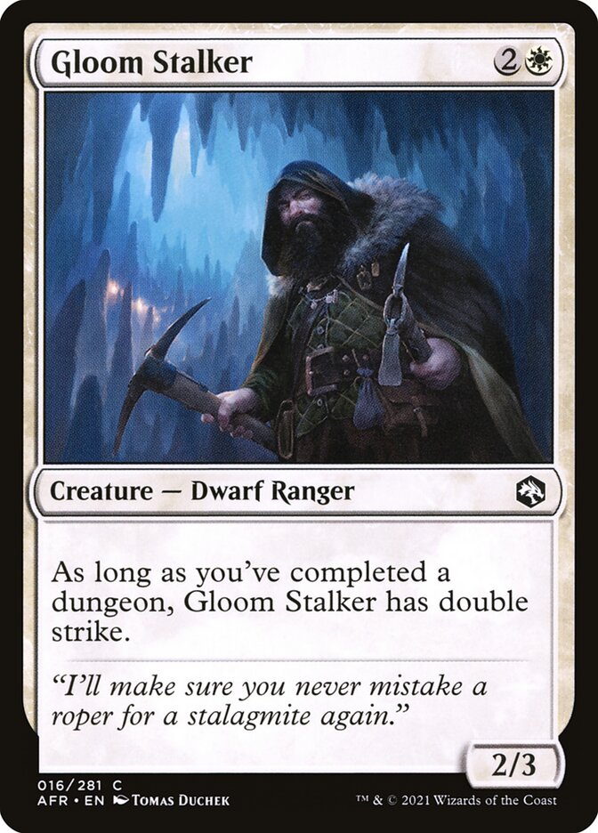 Gloom Stalker 16 (Adventures in the Forgotten Realms)  - Foil