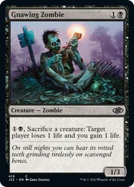Gnawing Zombie 419 (Jumpstart 2022) 