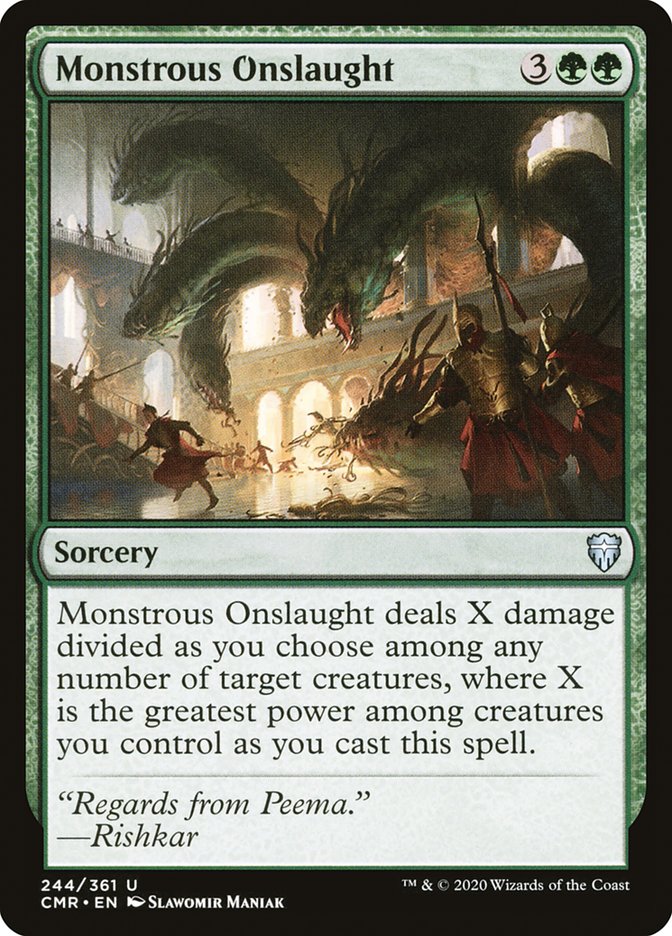 Monstrous Onslaught 244 (Commander Legends) 