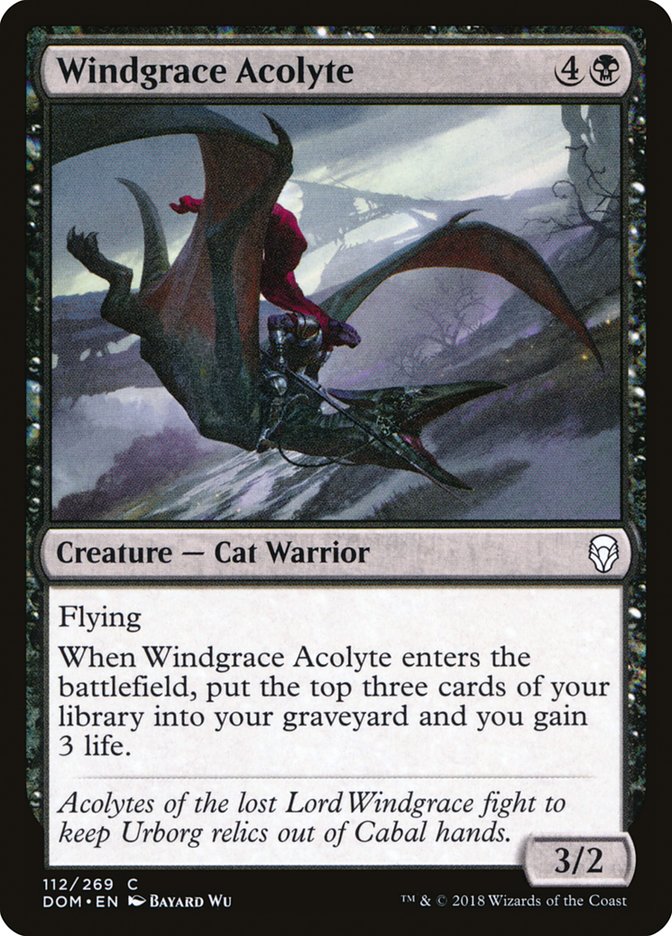 Windgrace Acolyte 112/269 (Dominaria) 