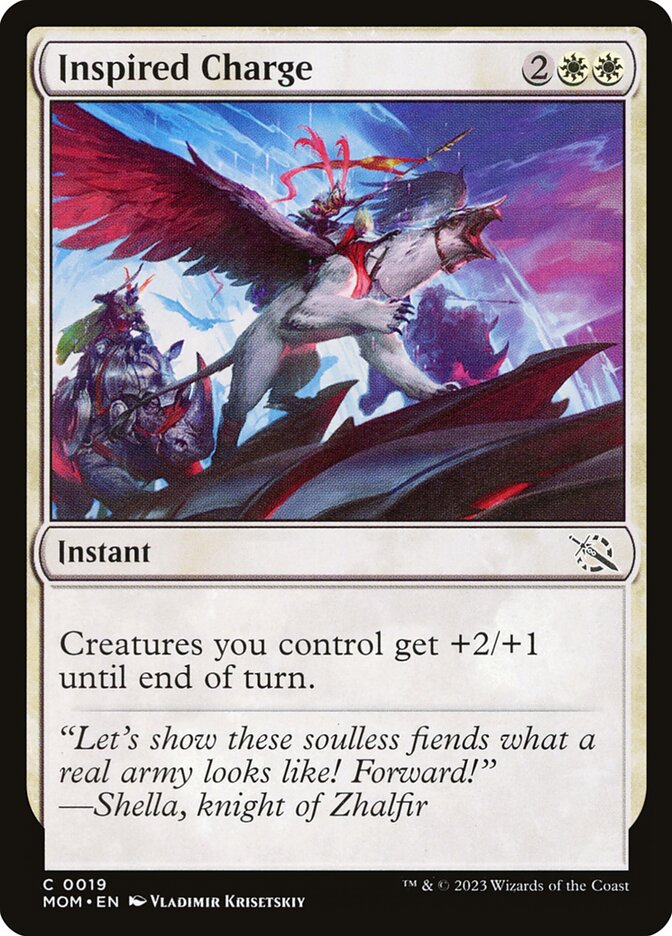Inspired Charge 19/291 (March of the Machine) 
