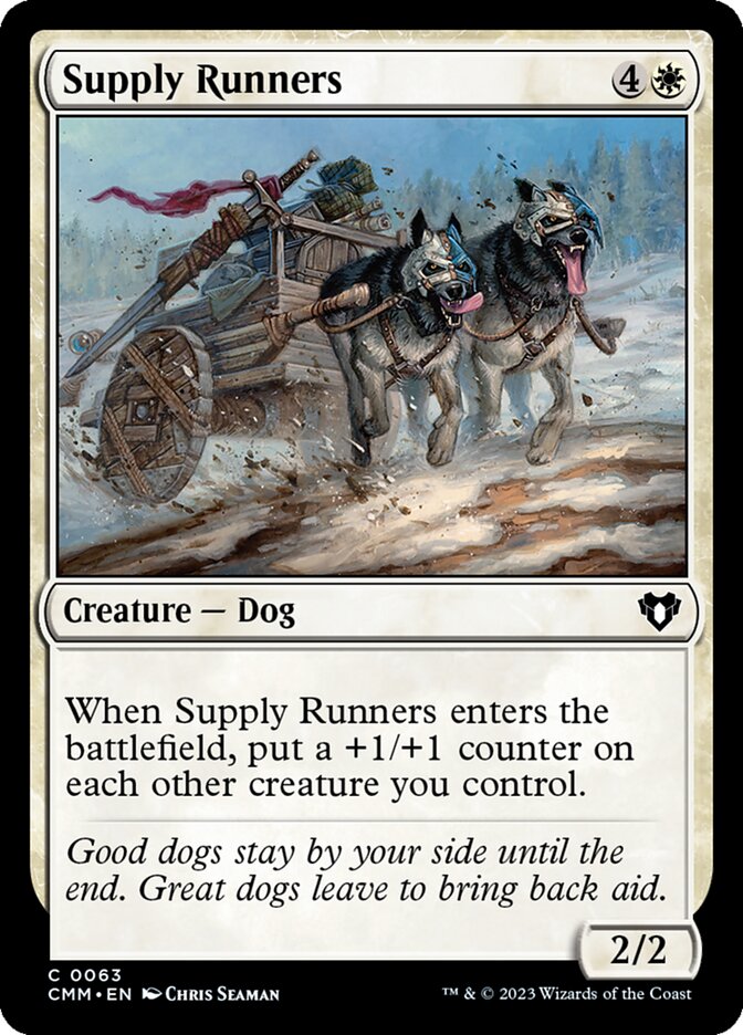 Supply Runners 63/451 (Commander Masters) 