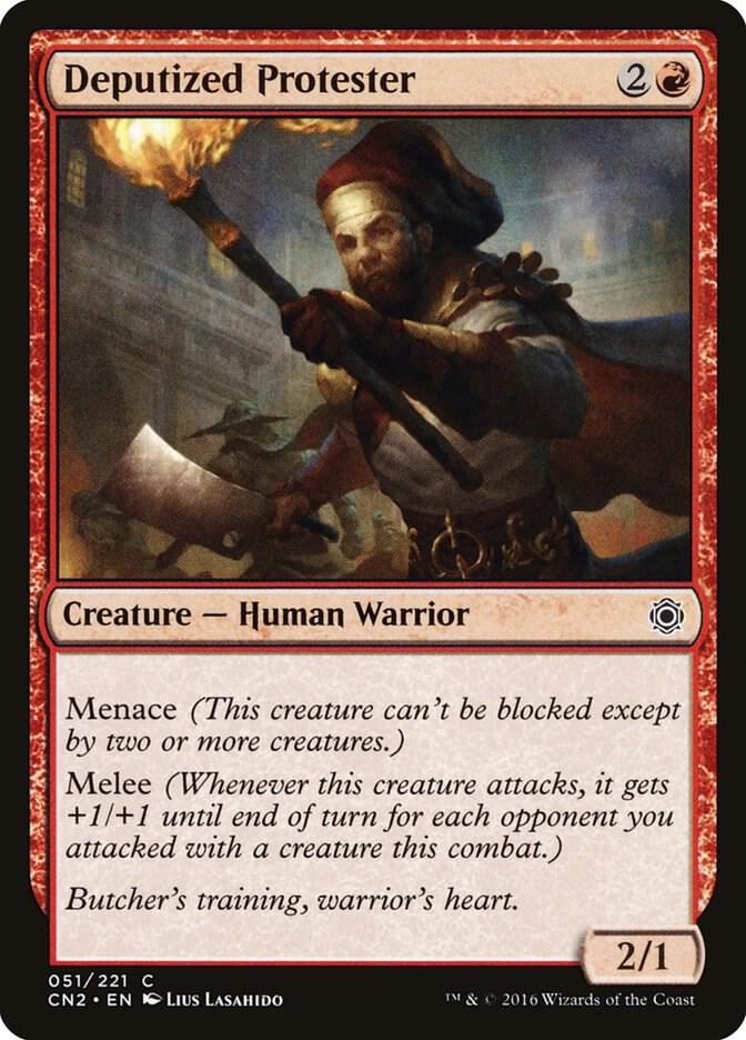 Deputized Protester 51/221 (Conspiracy: Take the Crown) 