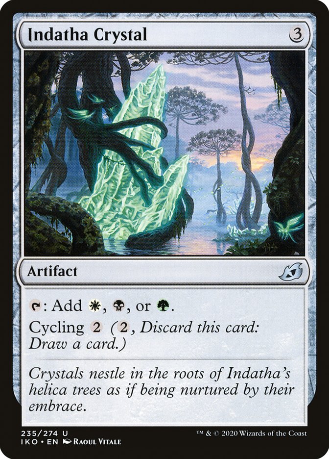 Indatha Crystal 235/274 (Ikoria: Lair of Behemoths) 