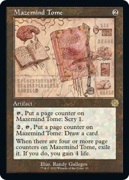 Mazemind Tome Schematic 93/63 (The Brothers' War: Retro Frame Artifacts) 