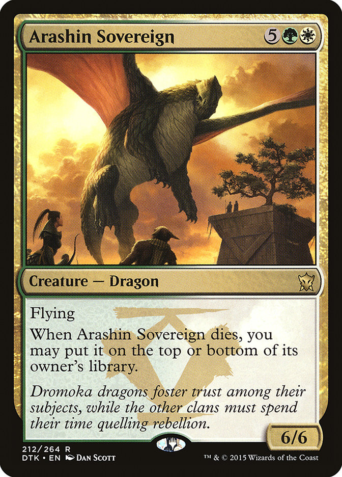 Arashin Sovereign 212/264 (Dragons of Tarkir) 