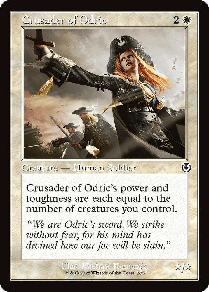 Crusader of Odric 338/287 (Innistrad Remastered)  - Retro