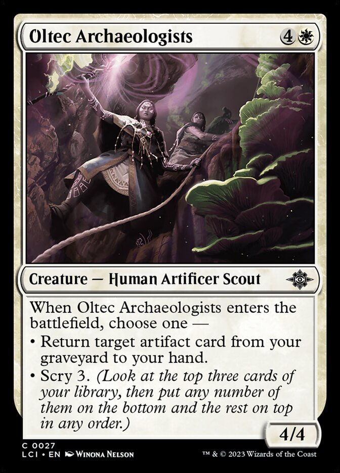 Oltec Archaeologists 27/291 (The Lost Caverns of Ixalan)  - Foil