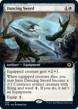 Dancing Sword Extended Art 360 (Adventures in the Forgotten Realms)  - Foil