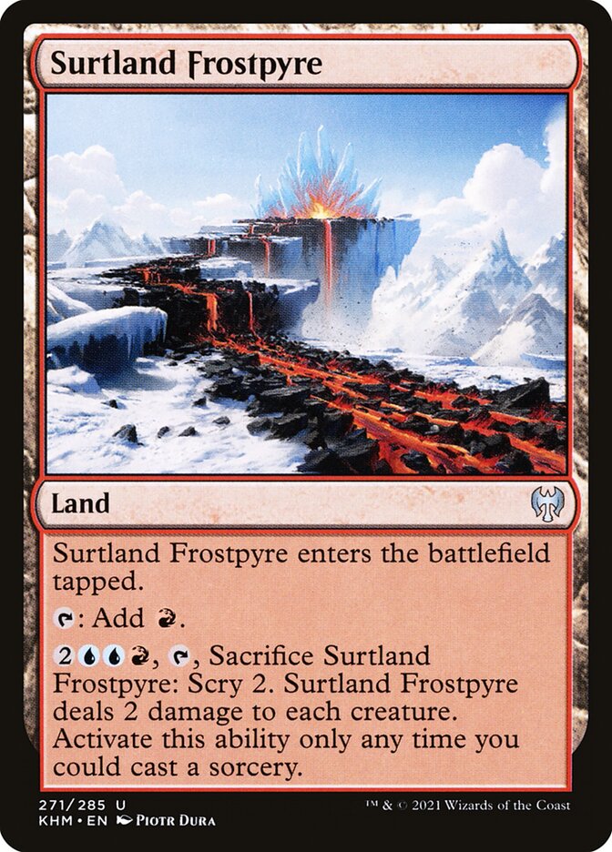 Surtland Frostpyre 271/285 (Kaldheim) 