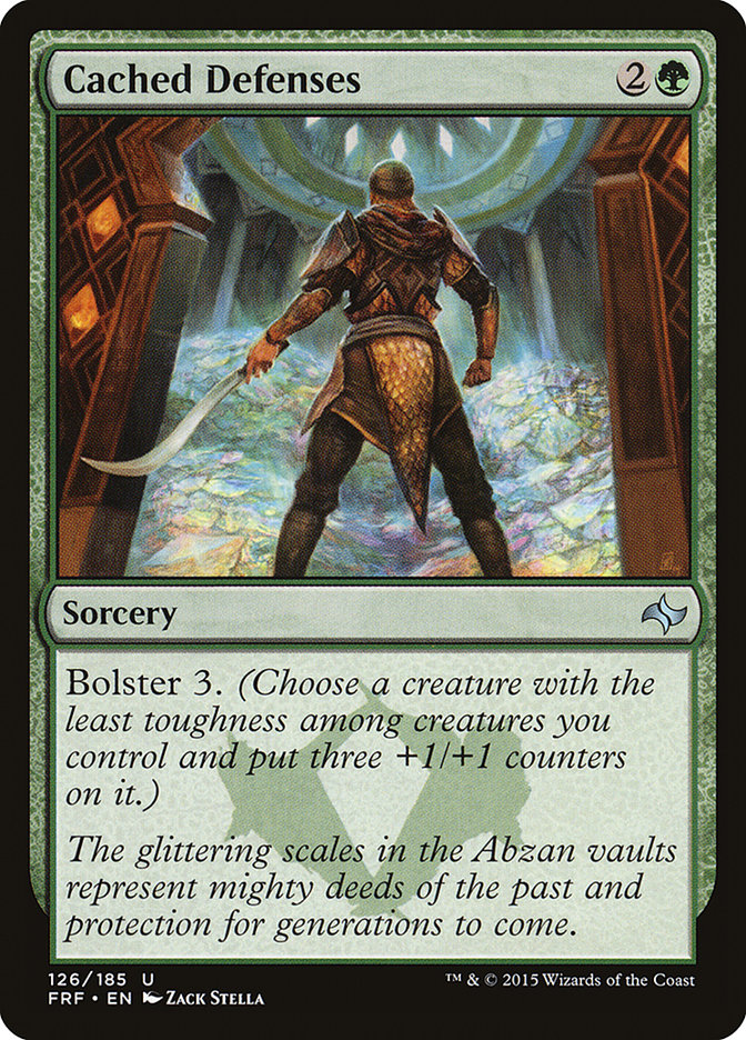 Cached Defenses 126/185 (Fate Reforged) 