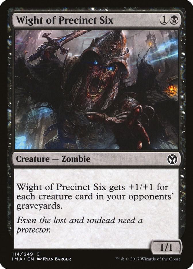 Wight of Precinct Six 114 (Iconic Masters)  - Foil