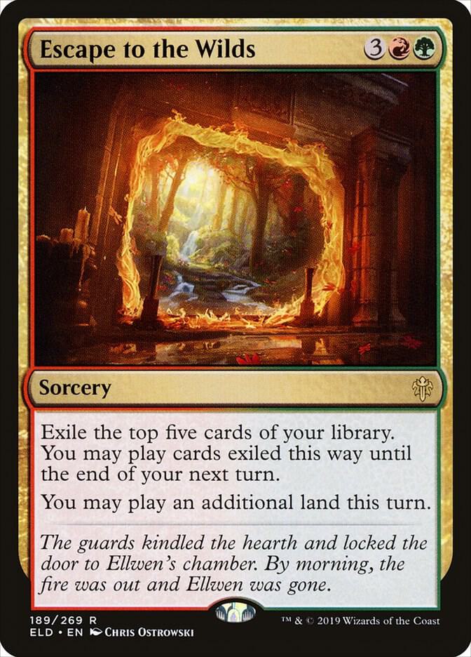 Escape to the Wilds 189/269 (Throne of Eldraine) 