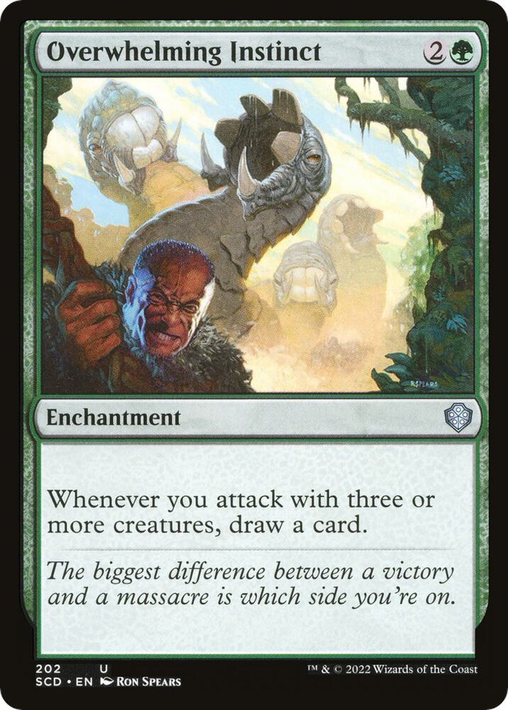 Overwhelming Instinct 202/352 (Starter Commander Decks) 