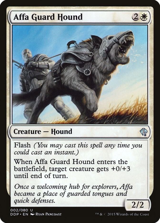 Affa Guard Hound 2/80 (Duel Decks: Zendikar vs. Eldrazi) 