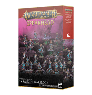 SPEARHEAD: DISIPLES OF TZEENTCH - TZAANGOR WARFLOCK