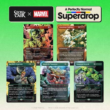 Secret Lair Drop: Secret Lair x Marvel: Hulk SMASH! (Non-Foil Edition)