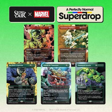 Secret Lair Drop: Secret Lair x Marvel: Hulk SMASH! (Non-Foil Edition)